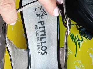 Zapatos de piel "Pitillos"