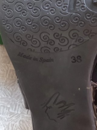 Zapatos de piel "Pitillos"