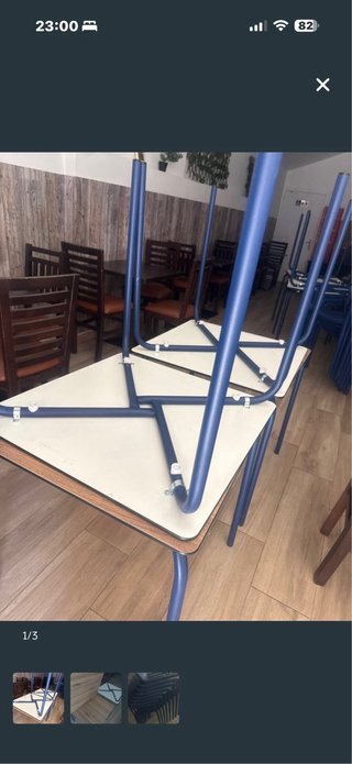 Mesas y sillas