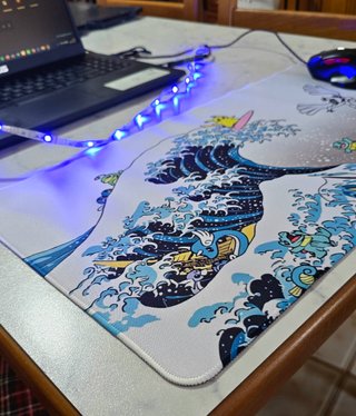 Tappetino Mouse Pokemon x Hokusai "The Great Wave"
