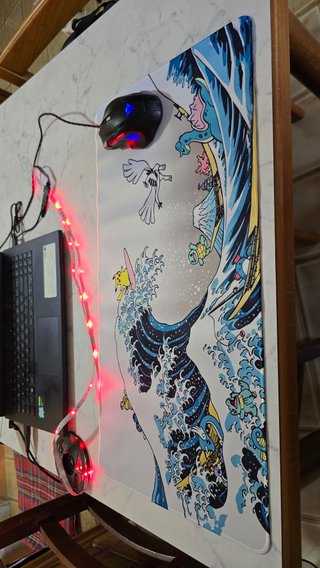 Tappetino Mouse Pokemon x Hokusai "The Great Wave"