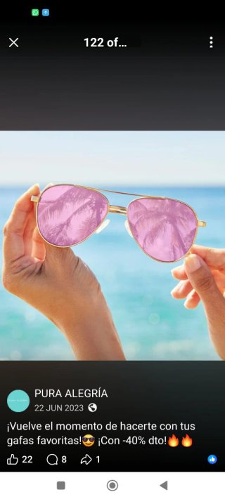 Gafas de sol Pura Alegría