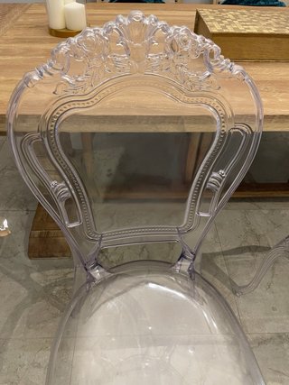 Sillas diseño metacrilato Westing