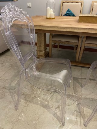 Sillas diseño metacrilato Westing