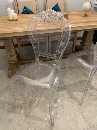 Sillas diseño metacrilato Westing