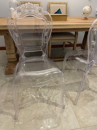 Sillas diseño metacrilato Westing