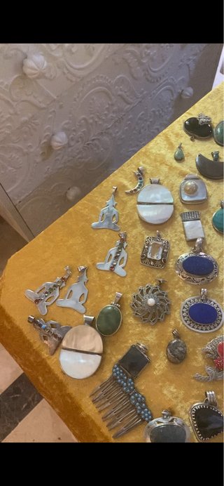 Lotes de pulseras y colgantes plata 925