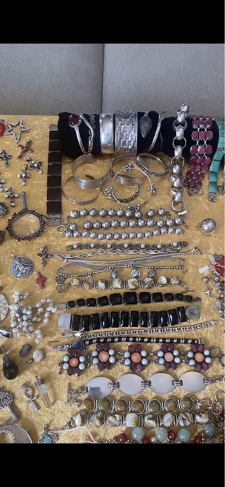 Lotes de pulseras y colgantes plata 925