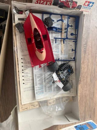 Lote maquetas Tamiya F1 y Lamborghini