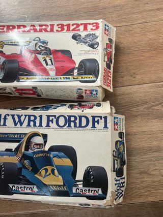 Lote maquetas Tamiya F1 y Lamborghini