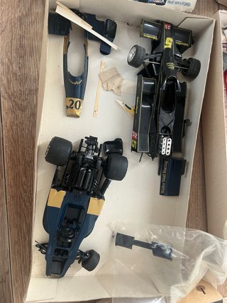 Lote maquetas Tamiya F1 y Lamborghini