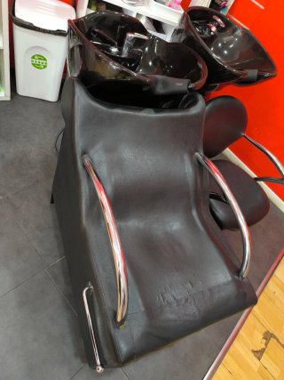 Lavacabezas profesional negro