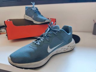 Nike Revolution 6 Hombre Aguamarina