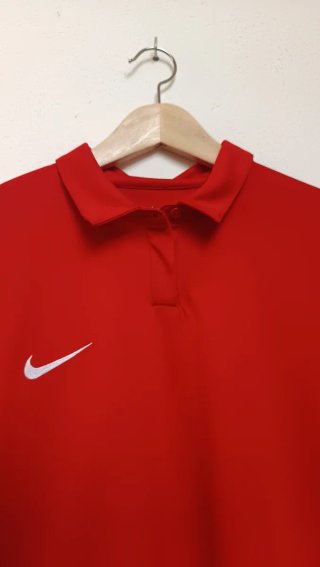 Nike Polo Deportivo Rojo - Talla XL - Dri-FIT