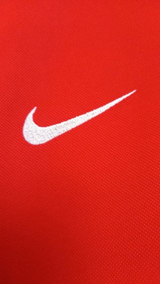 Nike Polo Deportivo Rojo - Talla XL - Dri-FIT