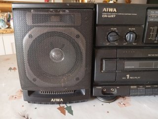 Radio Cassette AIWA CR-W37 Negro