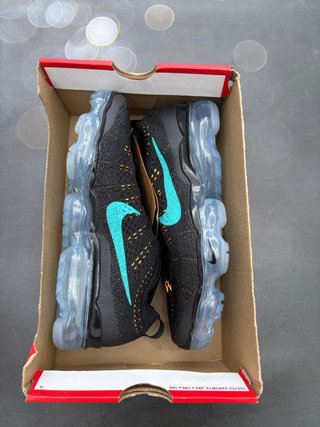 Nike Vapormax Negro y Turquesa