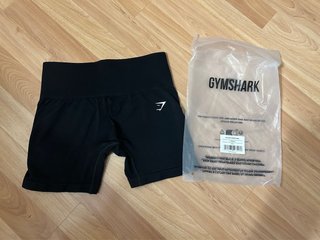 Gymshark Mallas Cortas Negras Talla XS