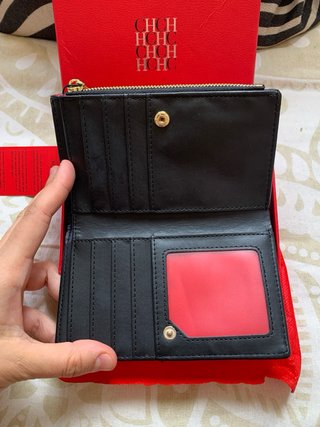 Cartera CH Negra y Dorada