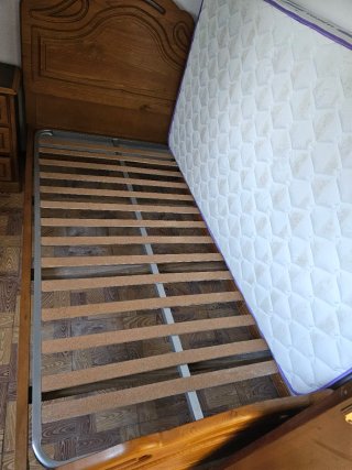 Conjunto dormitorio madera maciza