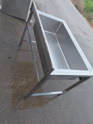 Lavabo industrial acero inoxidable