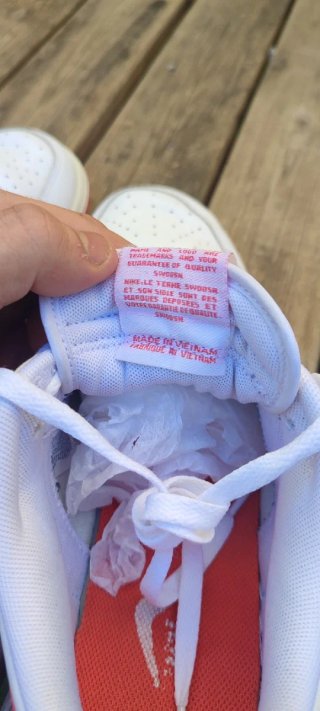 Zapatillas Nike Dunk Low Blancas y Rojas