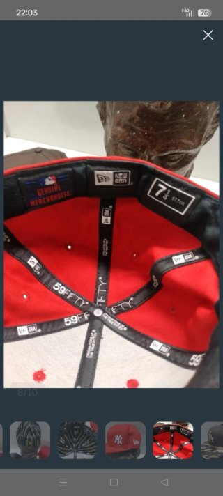 Gorras new York yankees y LA dodger