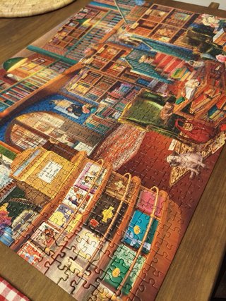 Puzzle biblioteca 1000 piezas