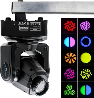 2 Luces de escenario led cabeza móvil