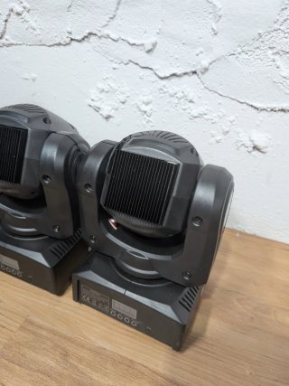 2 Luces de escenario led cabeza móvil