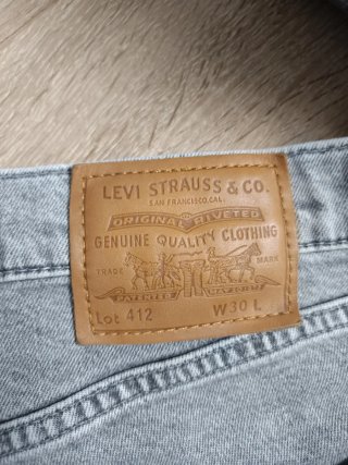 Pantalón corto vaquero Levi's gris