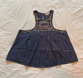 Top halter ry lrx azul marino M