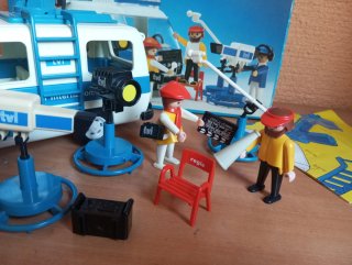 613. Playmobil furgoneta televisión TVI 3468