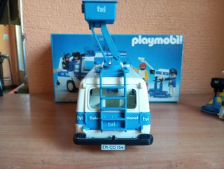 613. Playmobil furgoneta televisión TVI 3468