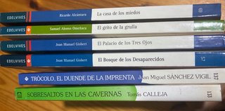 Lote 6 libros Ala Delta