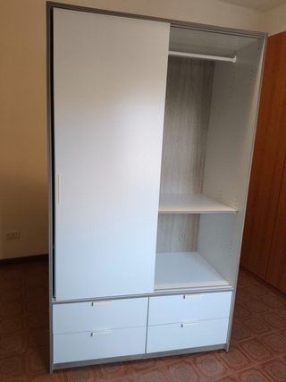 Armadio IKEA TRYSIL bianco ante scorrevoli