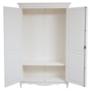 Armadio Shabby in legno massello di tiglio finitur