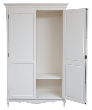 Armadio Shabby in legno massello di tiglio finitur