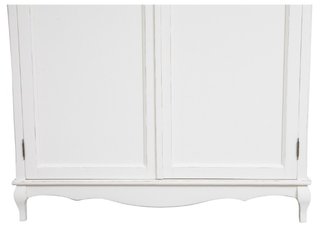 Armadio Shabby in legno massello di tiglio finitur