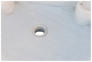 Lavandino in marmo bianco L60xP50xH13 cm · per il