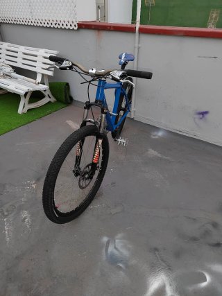 Bicicleta Montaña BH Azul Restaurada