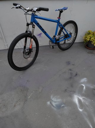 Bicicleta Montaña BH Azul Restaurada
