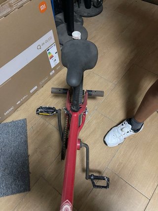 Bicicleta BMX roja