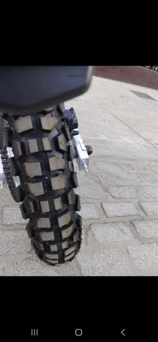Yamaha Enduro Azul nueva din uso