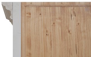Credenza in legno massello di tiglio, struttura bi