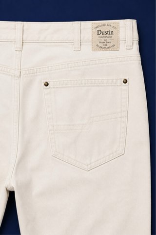 Pantalón Corto Dustin Hombre Blanco