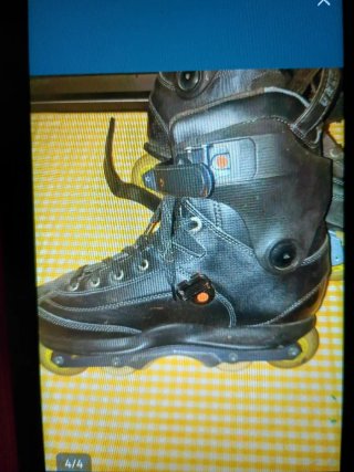 Patines en línea negros