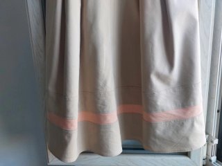 Vestito donna beige e rosa