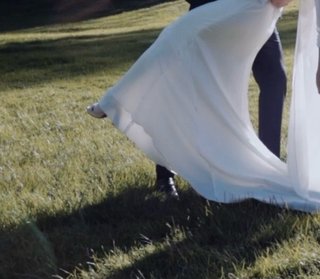 Zapatos de boda nude. Talla 36