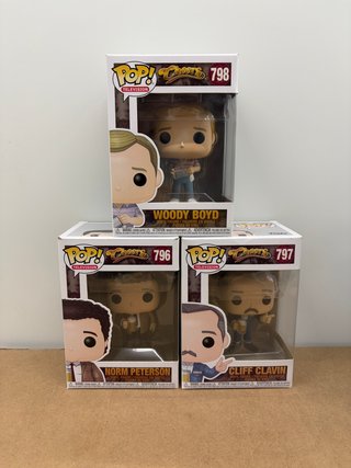 Funko Pop! Cheers Woody, Norm y Cliff